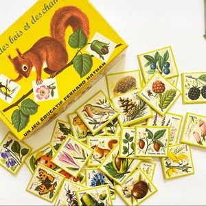 vintage 70s French puzzle game